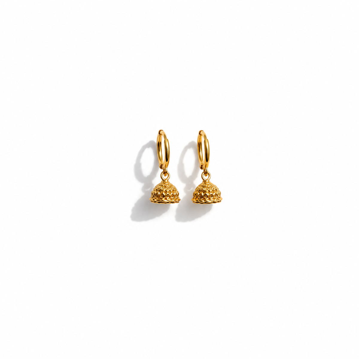 Mahi  | 24K Micro Gold-Plated Brass Mini Jumka