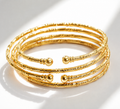 Sonara | Gold Adjustable Bangles