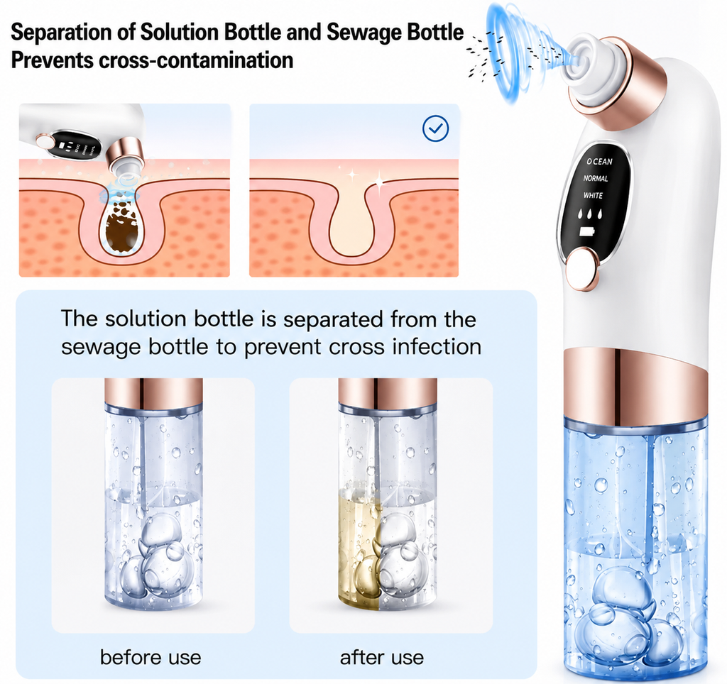 Micro Bubble Deep Clean Pore Vacuum & Blackhead Remover