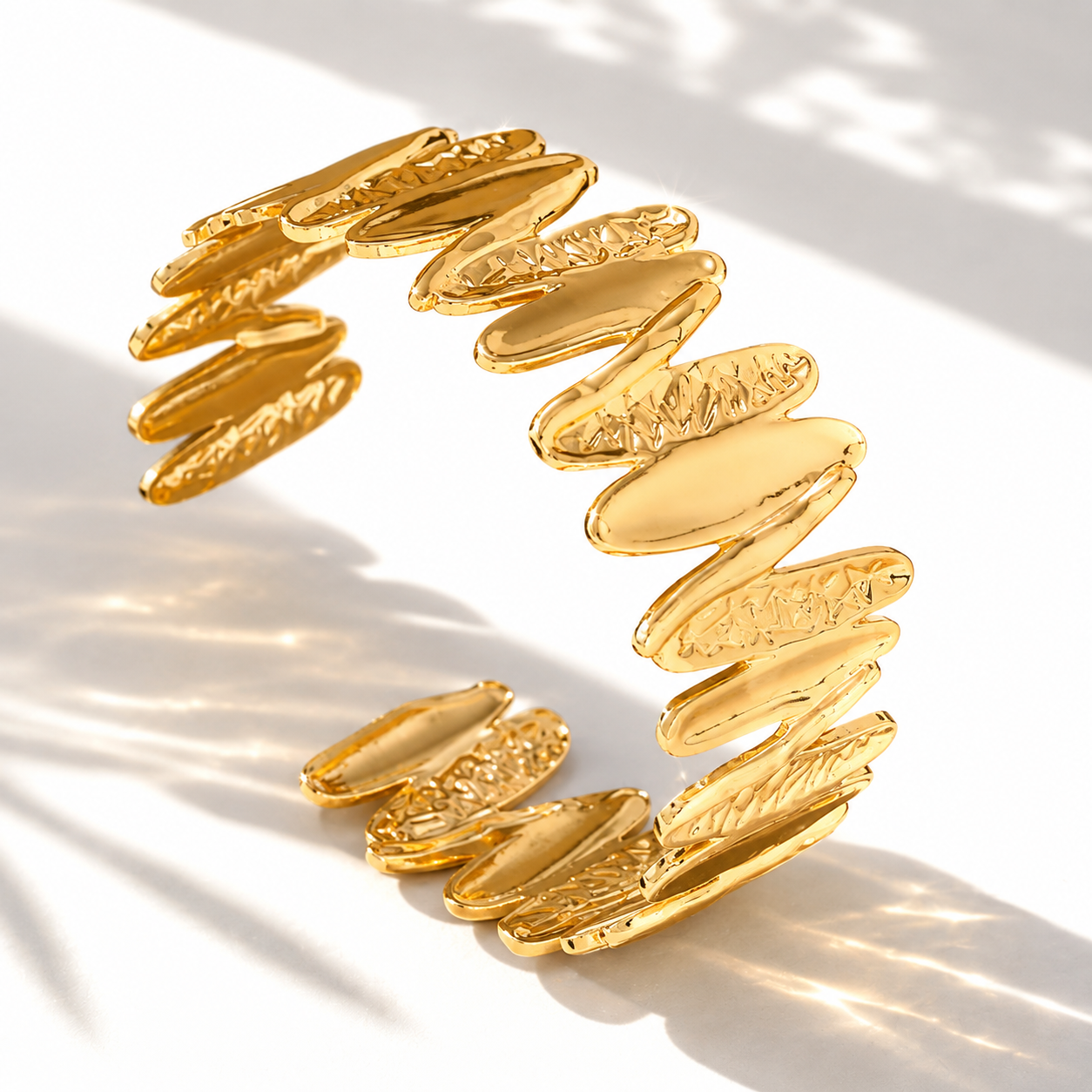 Ziva | 304 Stainless Steel Adjustable Bangle