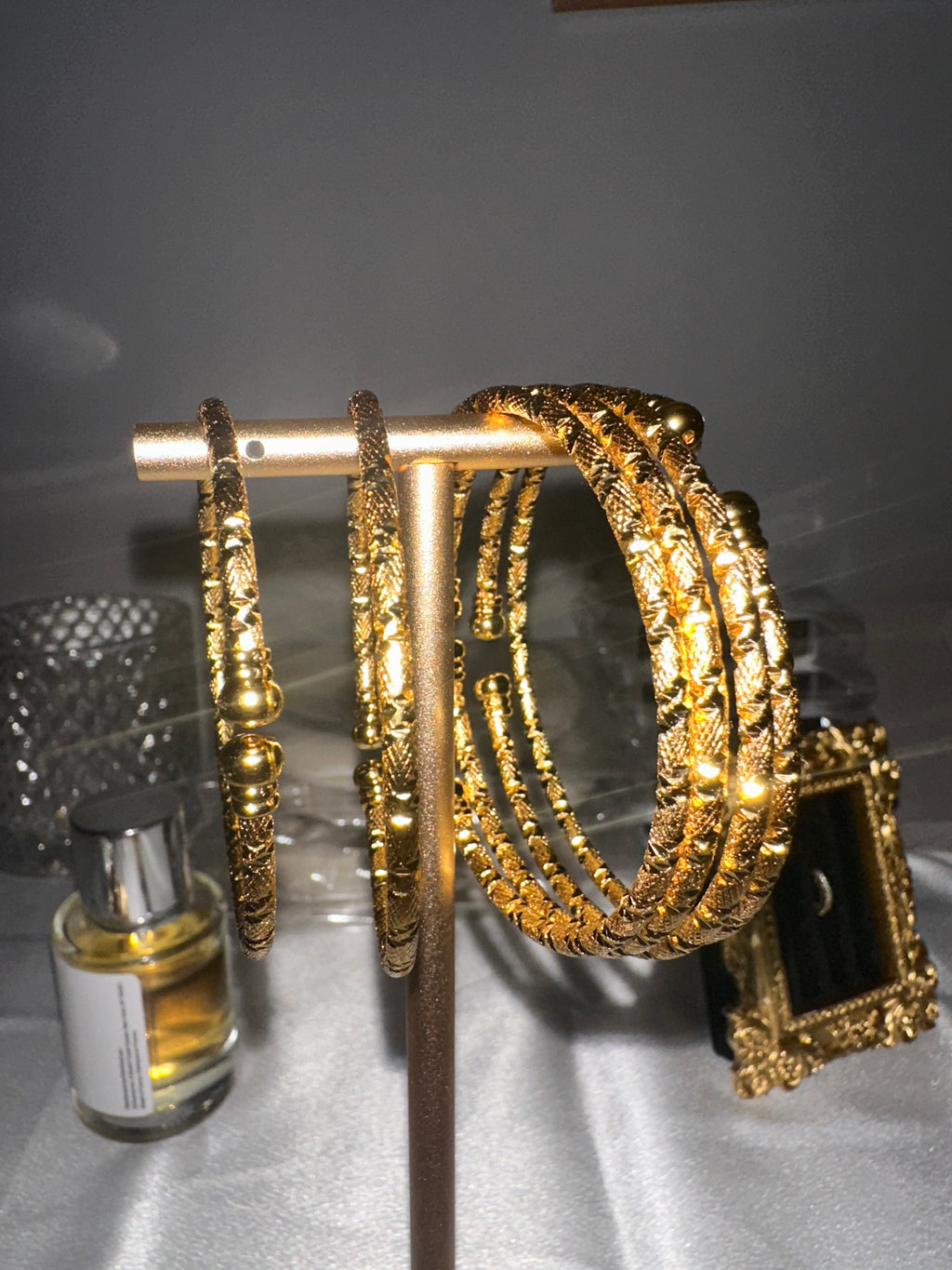 Sonara | Gold Adjustable Bangles
