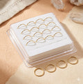 20pcs Simple Copper Nose Rings