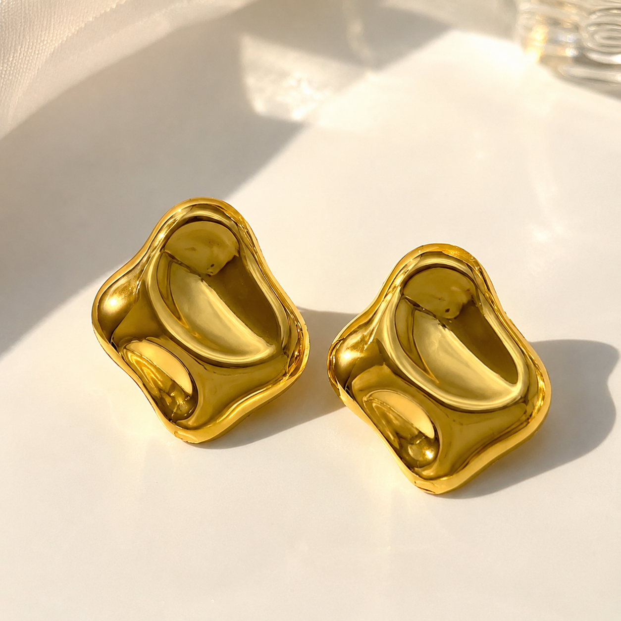 Aurelia Stainless Steel Earrings