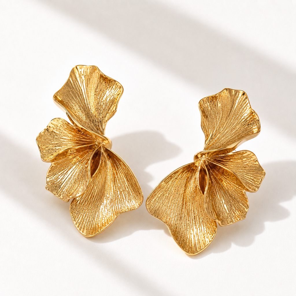 Seraphina Leaf Earrings