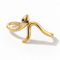 18K Gold Plated Stainless Steel Snake Bracelet