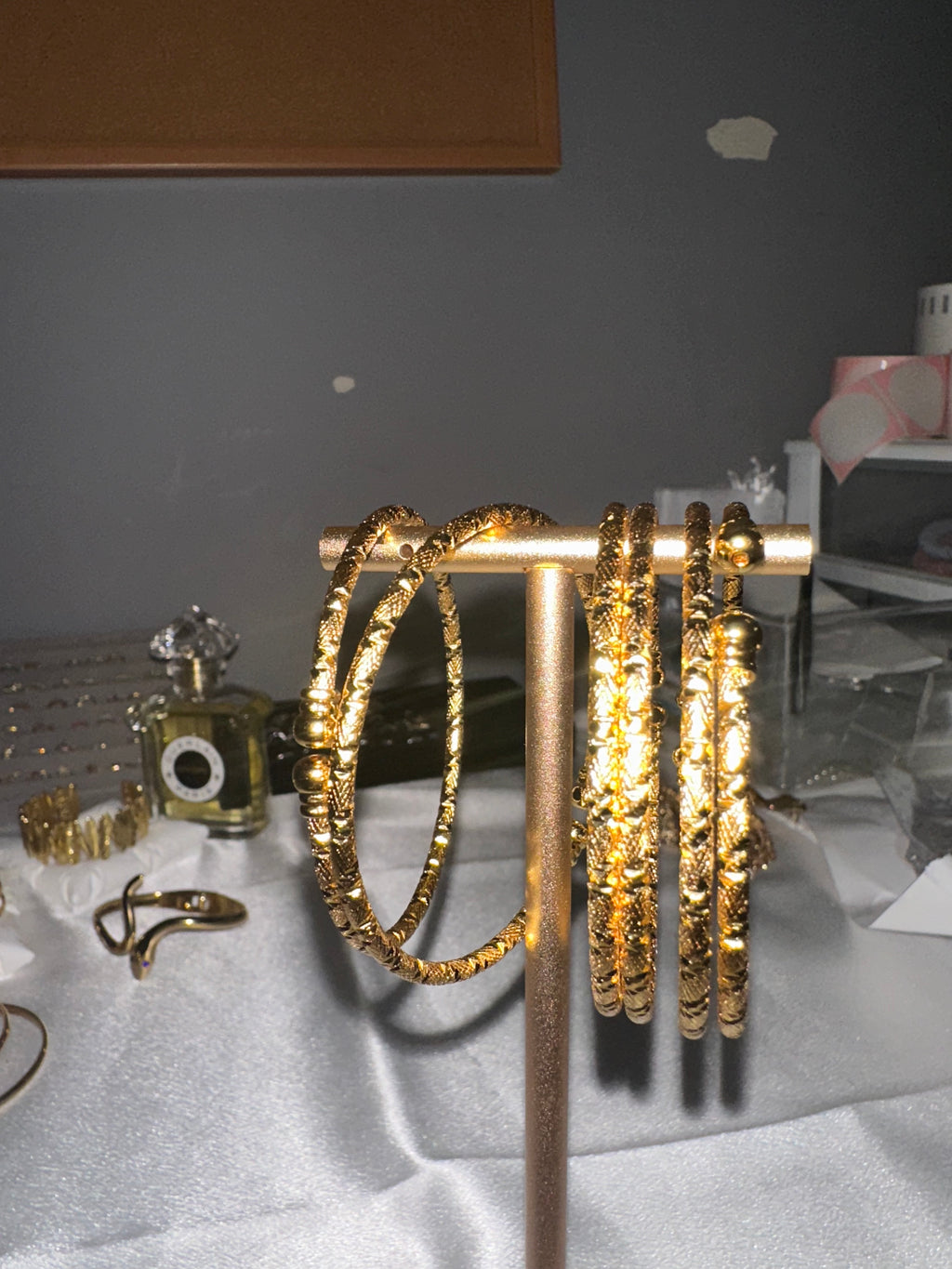 Sonara | Gold Adjustable Bangles