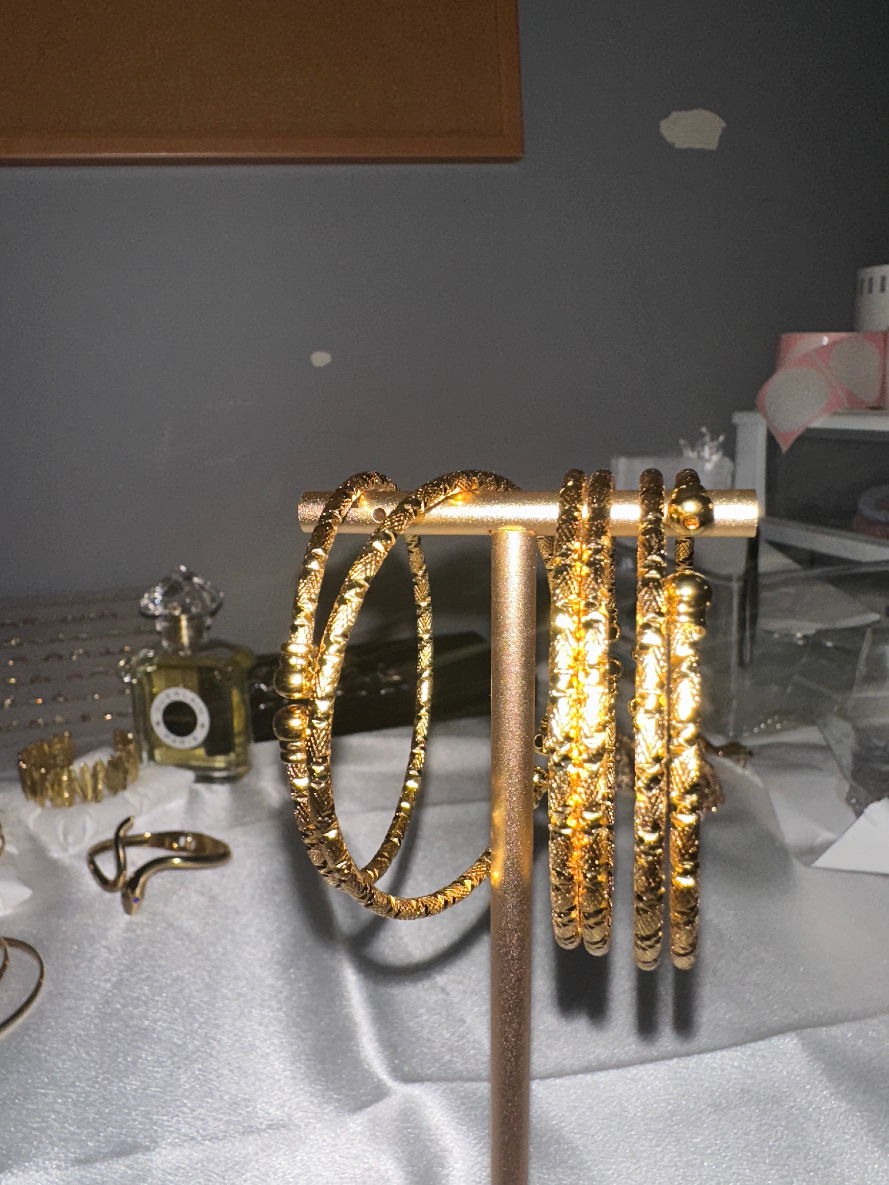Sonara | Gold Adjustable Bangles