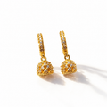 Noor | 24K Micro Gold-Plated Brass Mini Jumka