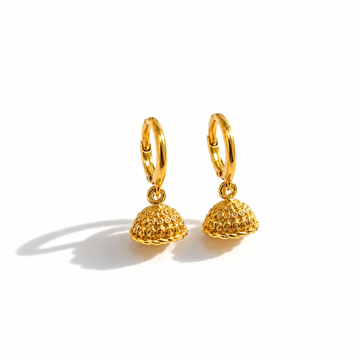 Mahi  | 24K Micro Gold-Plated Brass Mini Jumka