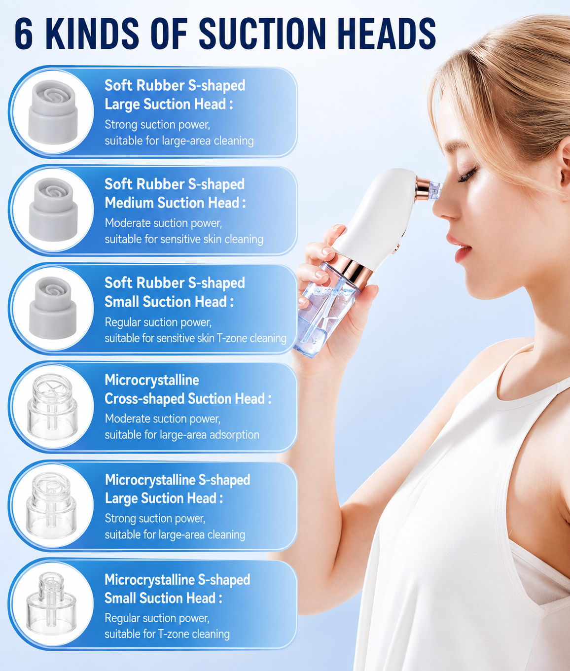 Micro Bubble Deep Clean Pore Vacuum & Blackhead Remover